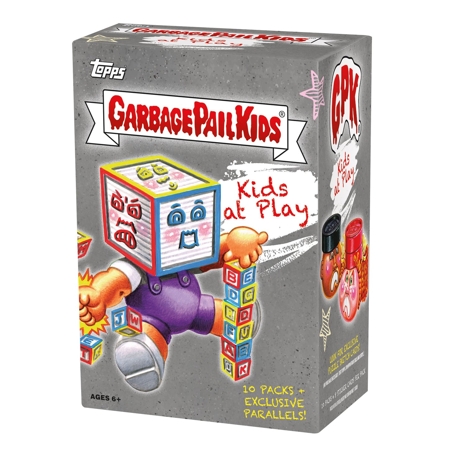 Garbage Pail Kids 2024 Topps Kids at Play Blaster Box | 10 Packs Per Box