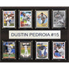 Mlb Boston Red Sox Dustin Pedroia 8-Card Plaque, 12 X 15-Inch