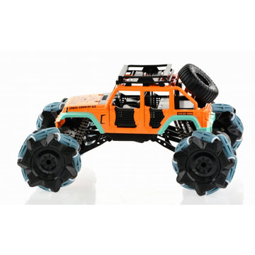 1:18 scale metal body truck with gesture controller and standard remote