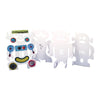 Roylco Stand-Up Robots, 8 x 11 Inches, Pack of 24