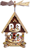 Alexander Taron 16294 Pyramid Baking Angels - 13.5" H x 9" D - Brown