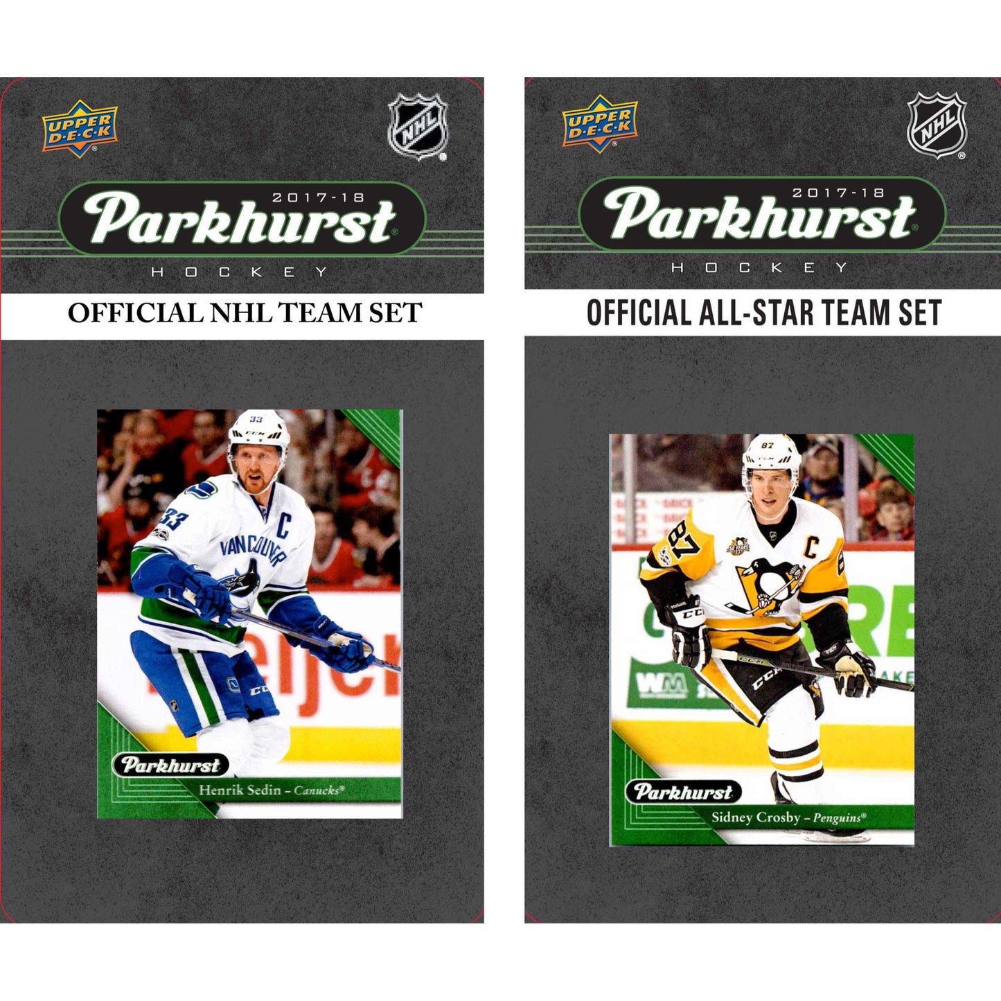 Nhl Vancouver Canucks 2017 Parkhurst Team Set And An All-Star Set