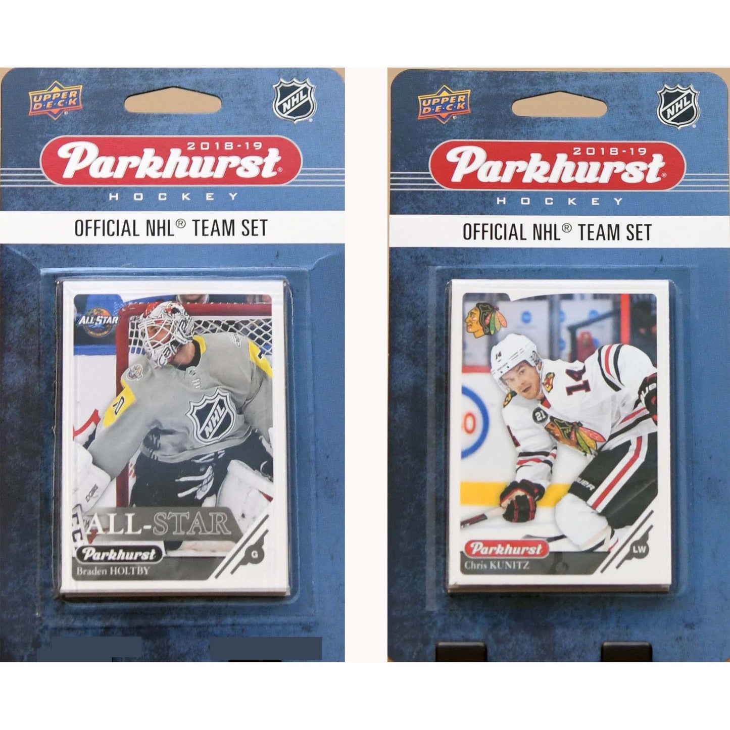 Nhl Chicago Blackhawks 2018-19 Parkhurst Team Set And An All-Star Set