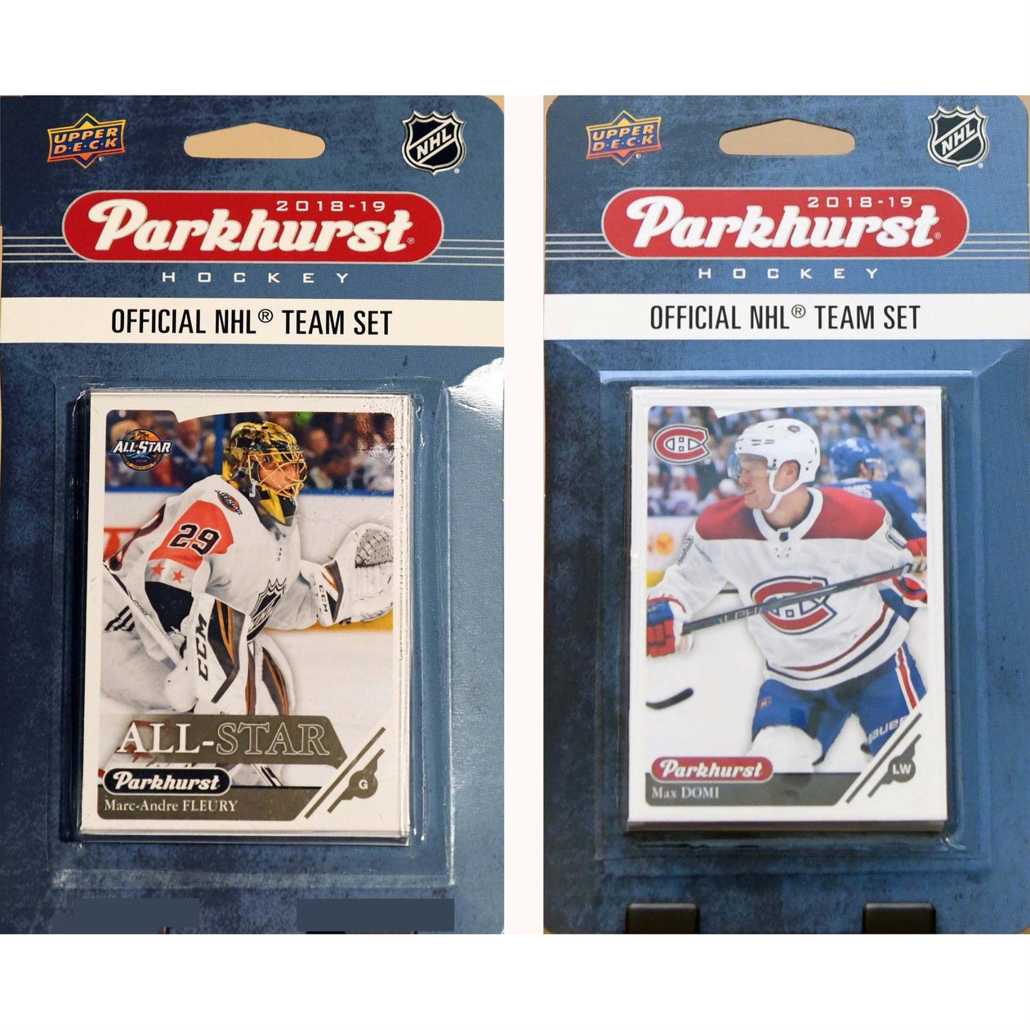 Nhl Montreal Canadiens 2018-19 Parkhurst Team Set And An All-Star Set