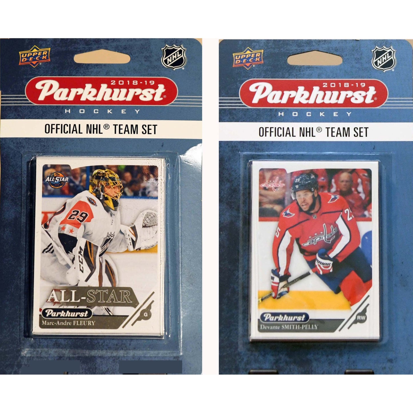Nhl Washington Capitals 2018-19 Parkhurst Team Set And An All-Star Set