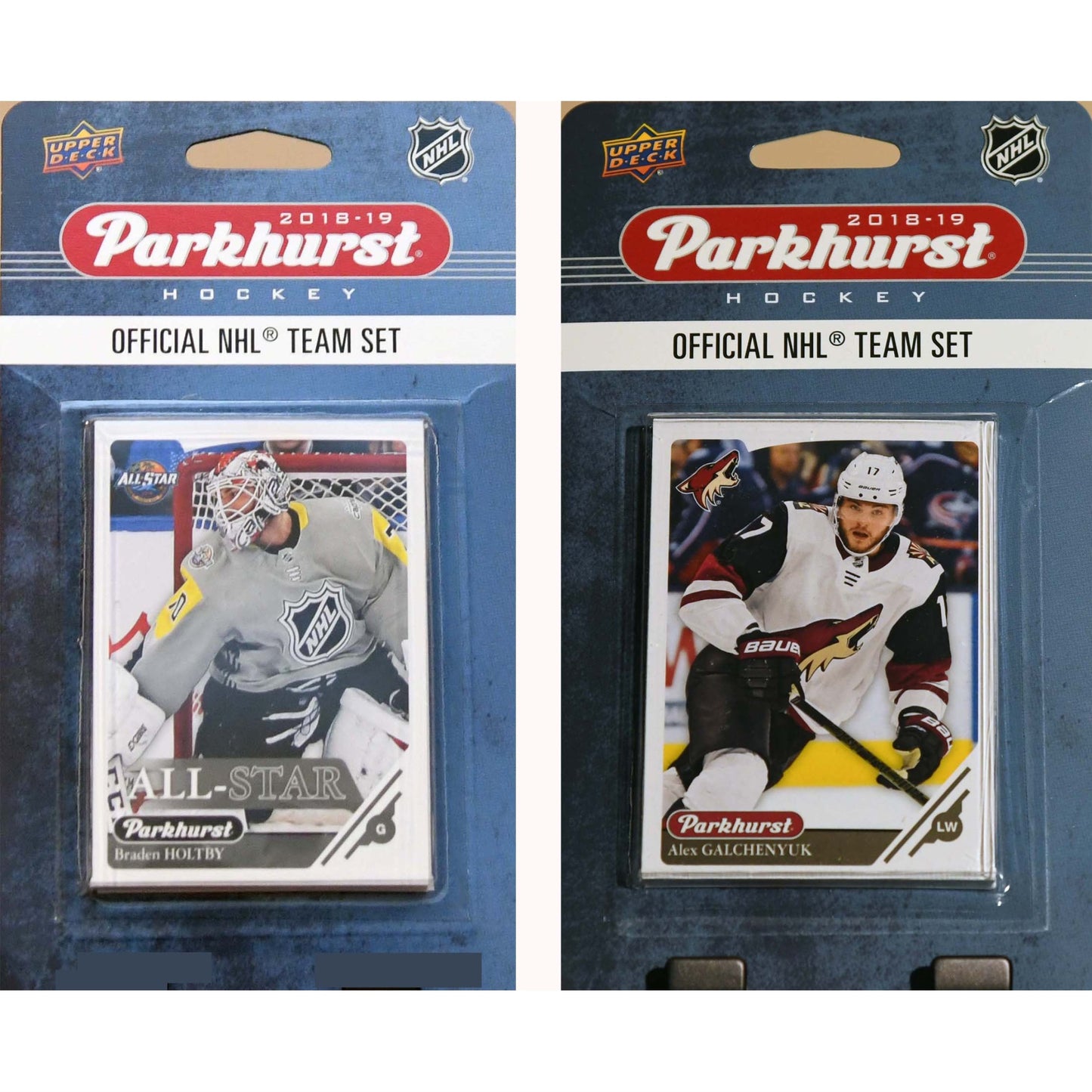 Nhl Arizona Coyotes 2018-19 Parkhurst Team Set And An All-Star Set