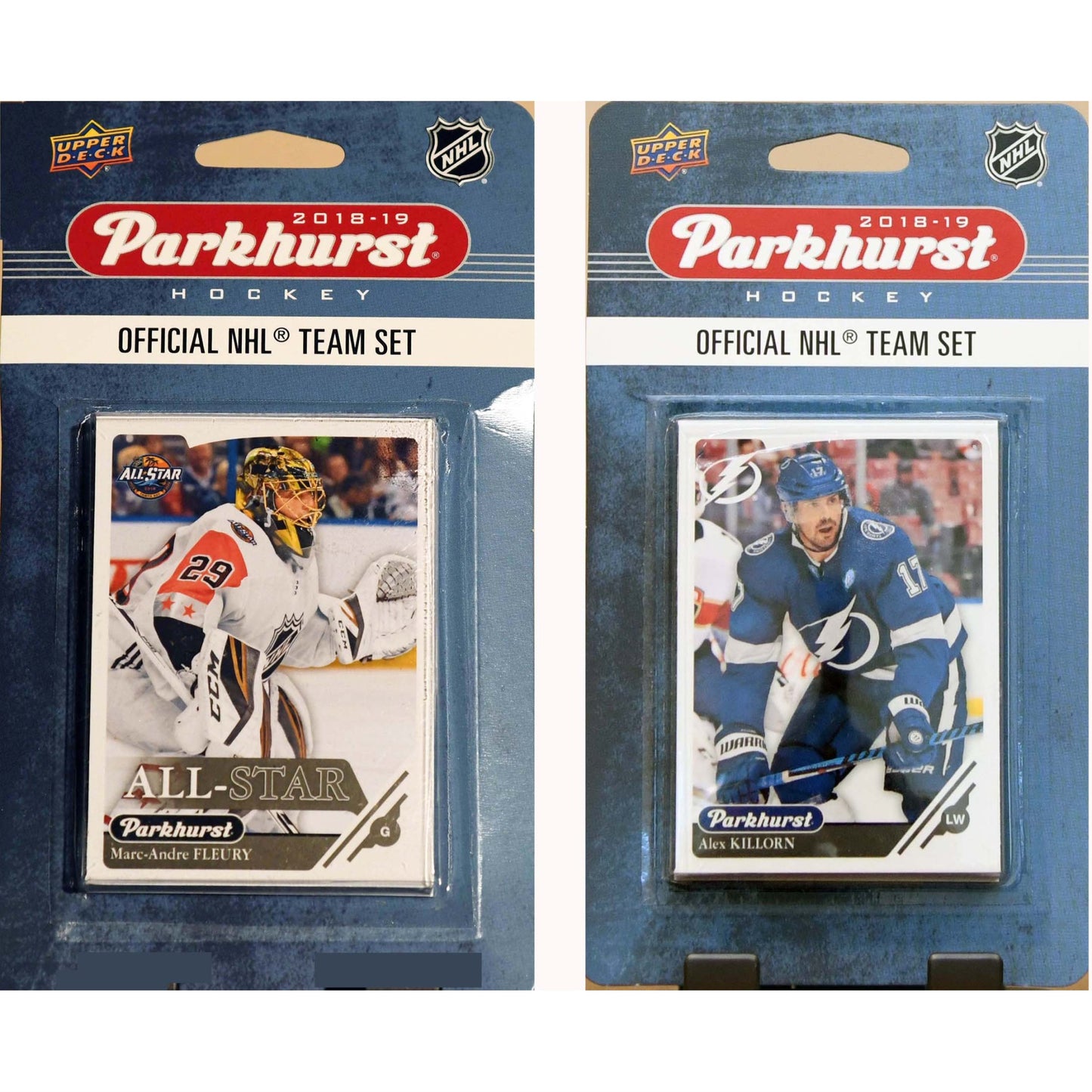 Nhl Tampa Bay Lightning 2018-19 Parkhurst Team Set And An All-Star Set