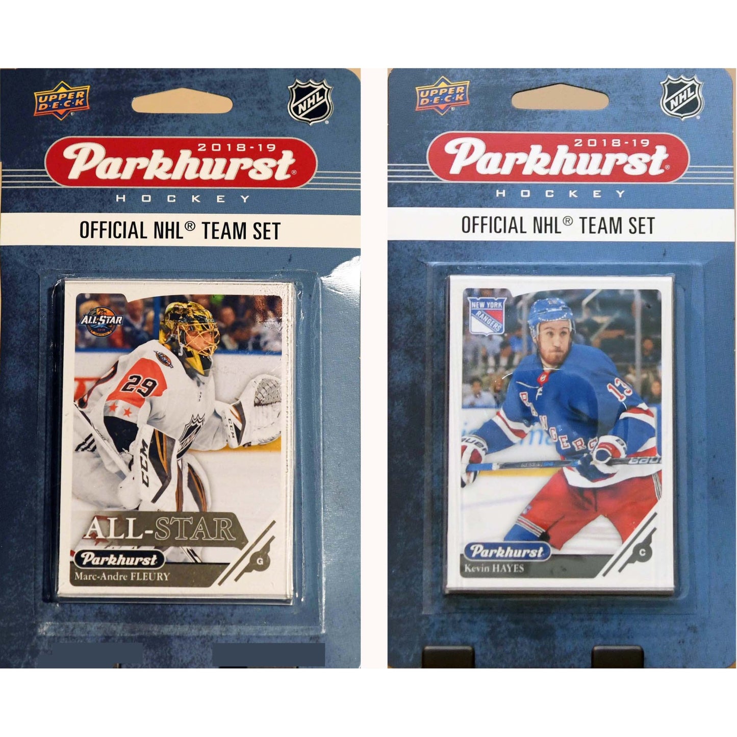 Nhl New York Rangers 2018-19 Parkhurst Team Set And An All-Star Set
