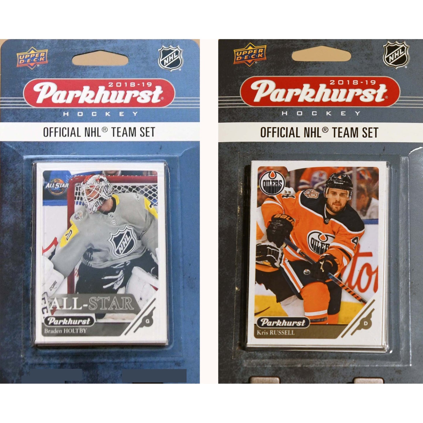Nhl Edmonton Oilers 2018-19 Parkhurst Team Set And An All-Star Set