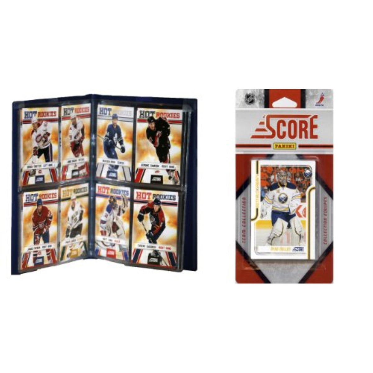 NHL Buffalo Sabres Licensed 2011 Score Team Set and Storage Album