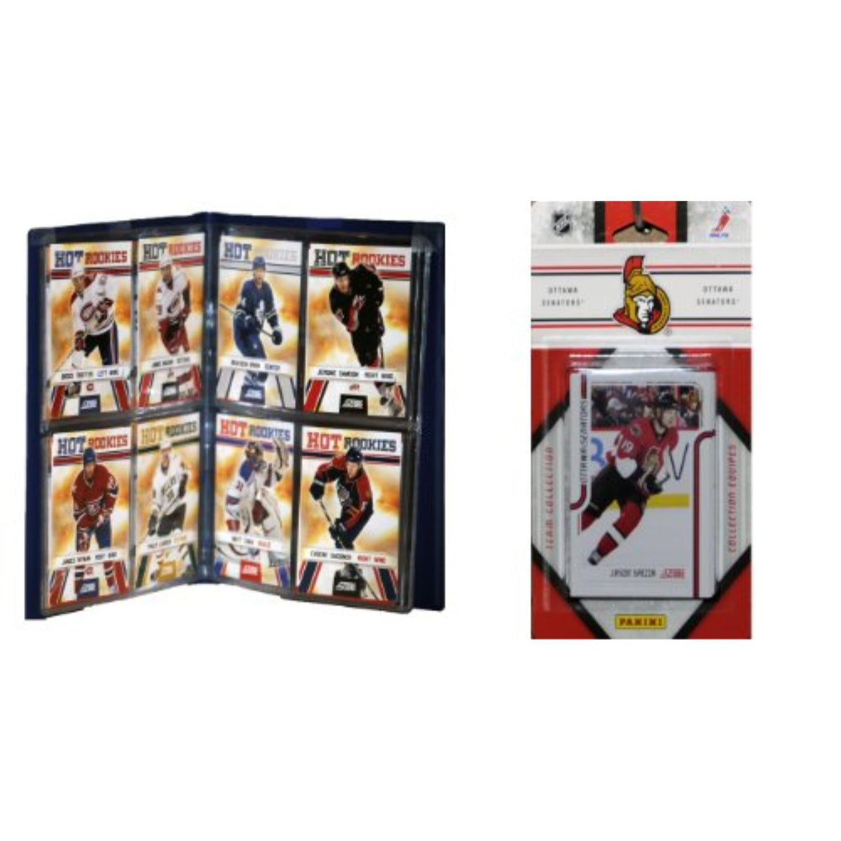 NHL Ottawa Senators Licensed 2011 Score Team Set and Storage Album