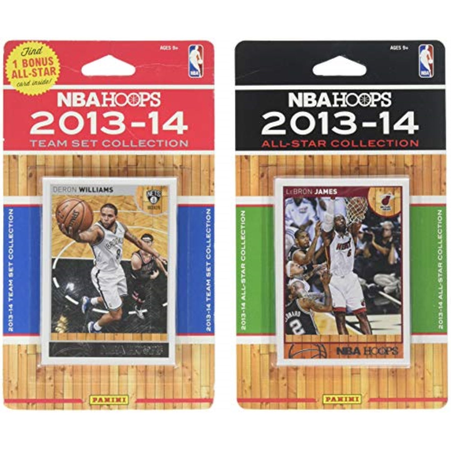 Nba Brooklyn Nets Licensed 2013-14 Hoops Team Set Plus 2013-24 Hoops All-Star Set