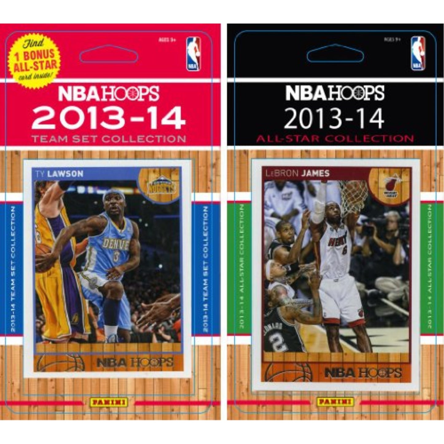 Nba Denver Nuggets Licensed 2013-14 Hoops Team Set Plus 2013-24 Hoops All-Star Set