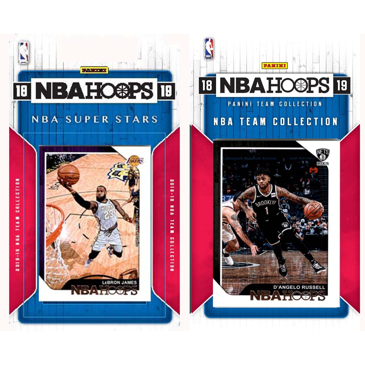 Nba Brooklyn Nets Licensed 2018-19 Hoops Team Set Plus 2018-19 Hoops All-Star Set