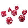 Rose Garden – Pink 7-Piece Acrylic D&D Dice Set