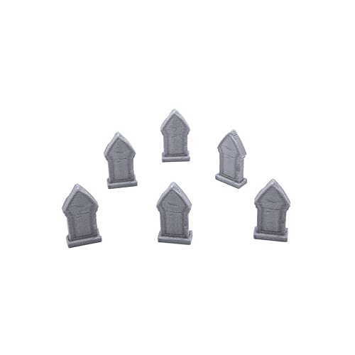 Endertoys Mausoleum Graveyard Scene, Terrain Scenery For Tabletop 28Mm Miniatures Wargame, 3D Printed And Paintable