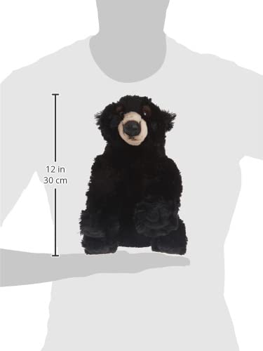 Aurora® Adorable Flopsie™ Blackstone™ Stuffed Animal - Playful Ease - Timeless Companions - Black 12 Inches