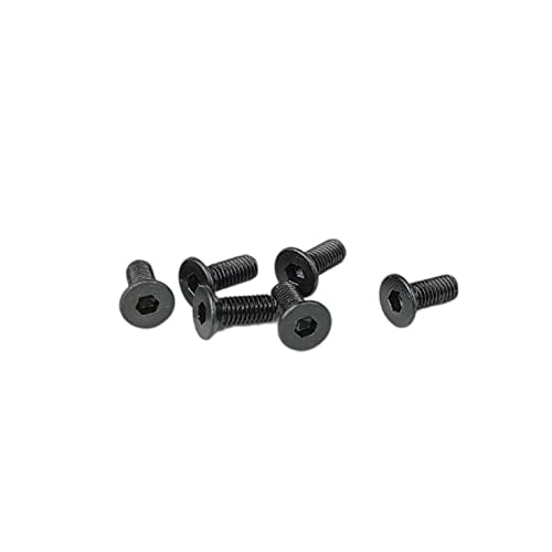 LAEGENDARY 1:10 Scale RC Replacement Part for Brushless Thunder Truck: Flat Head Hex Screw- M3x12 - Part Number - TH-1005