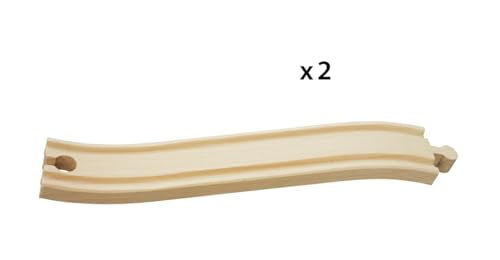 BRIO 33332 World Ascending Tracks - Wooden Train Set for Ages 3+ - Compatible with BRIO Railway Toys - One Size - FSC-Certified Wood