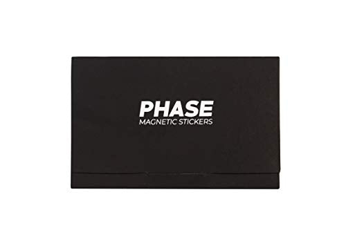 Phase Magnetic Stickers for Remotes - Black Vinyl - Model PHASE-MAG-PACK