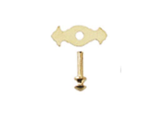 Dollhouse Miniature Knob & Plate by Houseworks