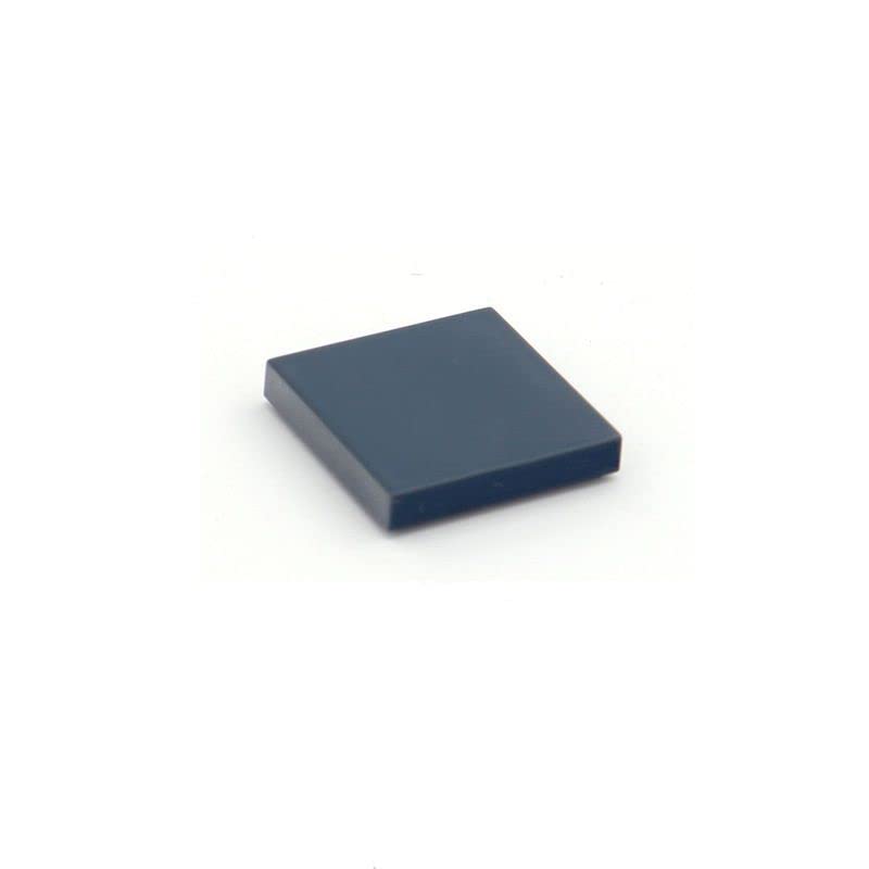 Classic Tiles Block Bulk, Dark Gray Tiles 2X2, Building Tiles Flat 100 Piece, Compatible With Lego Parts And Pieces: 2X2 Dark Gr