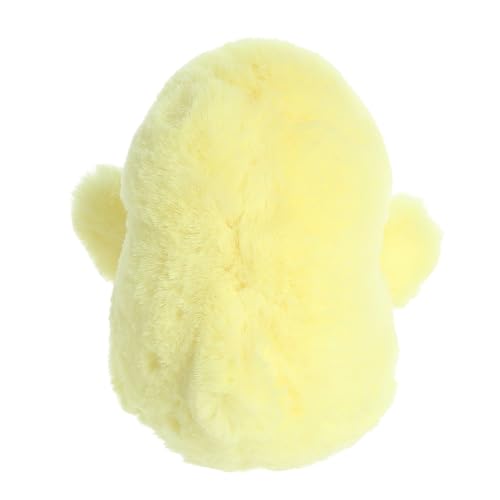 Aurora® Round Rolly Pet™ Chickadee Chick™ Stuffed Animal - Adorable Companions - On-The-Go Fun - Yellow 5 Inches