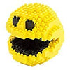 Brick Loot - Pixel Monster - 266 Piece Building Block Set Kit Model For Kids And Adults - Fits Mini Nano Sized Blocks