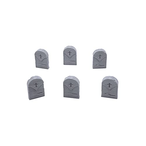 Endertoys Mausoleum Graveyard Scene, Terrain Scenery For Tabletop 28Mm Miniatures Wargame, 3D Printed And Paintable