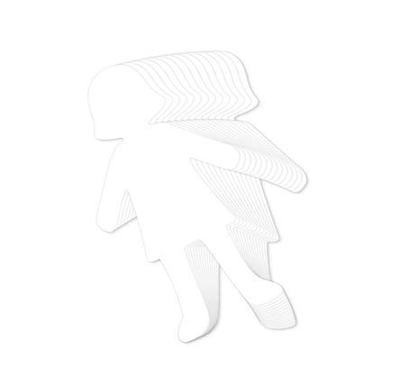 Paper People (Boy, Girl) Shapes - 30 Count