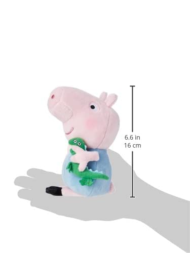 Ty Beanie Babies George the Pig - 8 Multicolor Plush Toy by Ty, Collectible Stuffed Animal