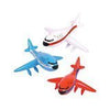 Set Of 6 (Six) - 24 Inflatable Airplanes/Jet/747/Inflates/Plane/Birthday Party Decorations Favors/Decor/ By Rin