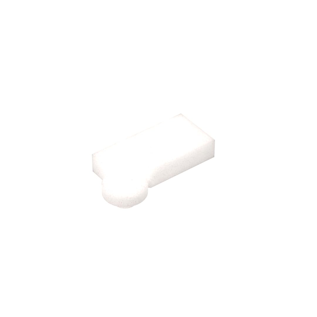 Gobricks 2430 Hinge Hinge Plate 1 X 4 Swivel Top 50 Pieces Gds-808 Compatible With Lego Building Blocks Color:Milky White 091