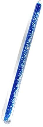 Star Magic Glow In Dark Glitter Wand. Mystical Water Tube Glow In The Dark Wand 11'' Long
