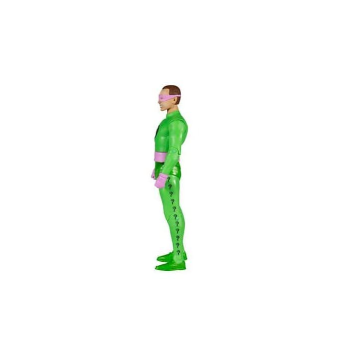 Mcfarlane Toys, Dc Multiverse, Dc Retro The Riddler Action Figure With Action Word Bubbles, Collectible Dc Retro 1960'S Tv Figure - Ages 12+, Multicolor, 5-Inch