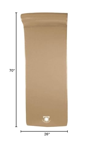Texas Recreation Sunray Foam Pool Float, Bronze
