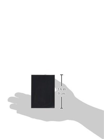 Barrier Mini Card Sleeves (50 Piece), Matte Black, 62 X 87Mm
