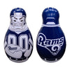 Fremont Die Tackle Buddy Punching Bag - Los Angeles Rams, Team Colors, Model 95750, Durable Material