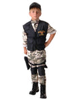 Seal Team Light Camo Uniform Standard Child Medium 6-8