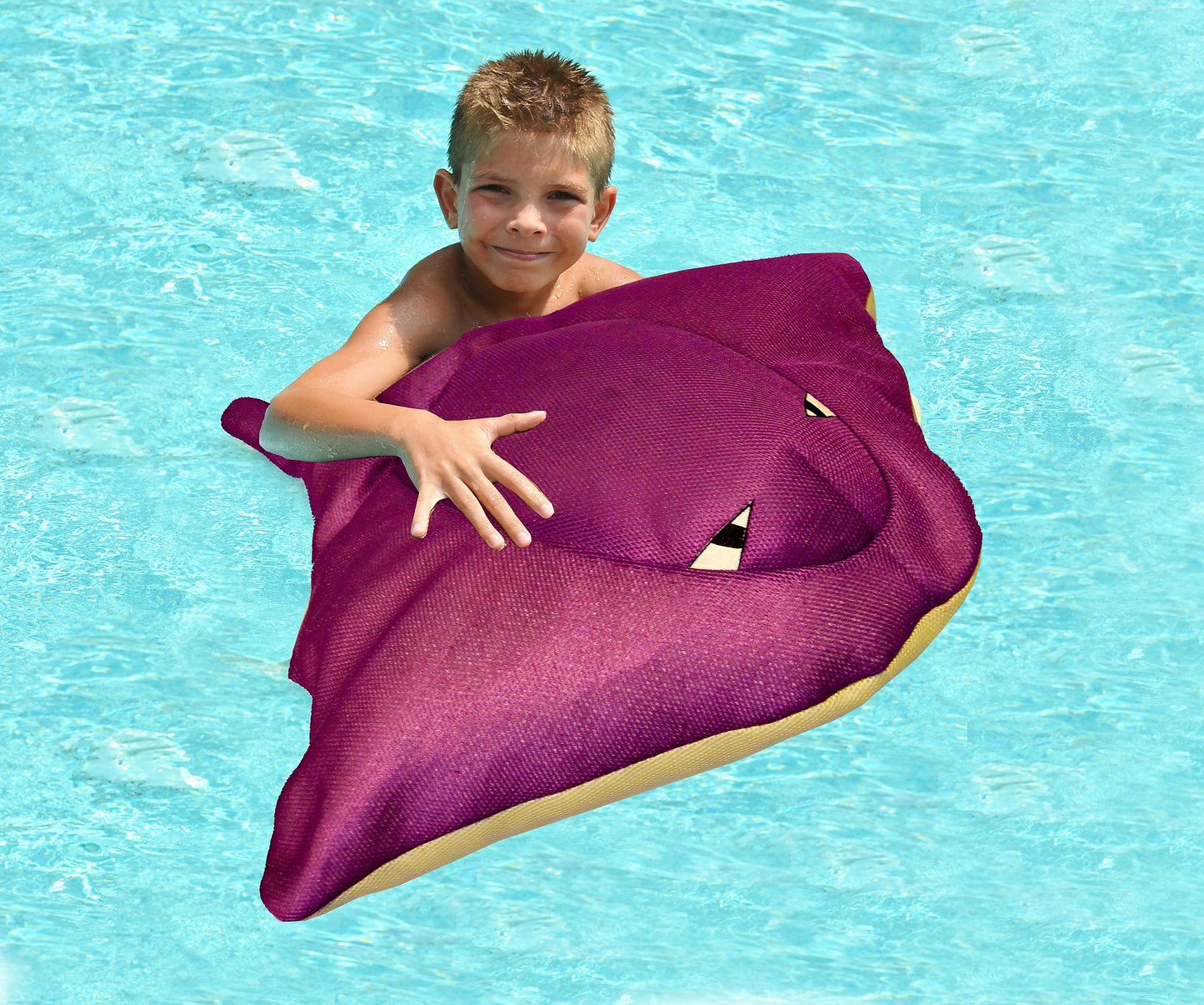 Main Access - Cruz The Stingray - Seaside Rider Swimming Pool Float Raft For Teens, Adults