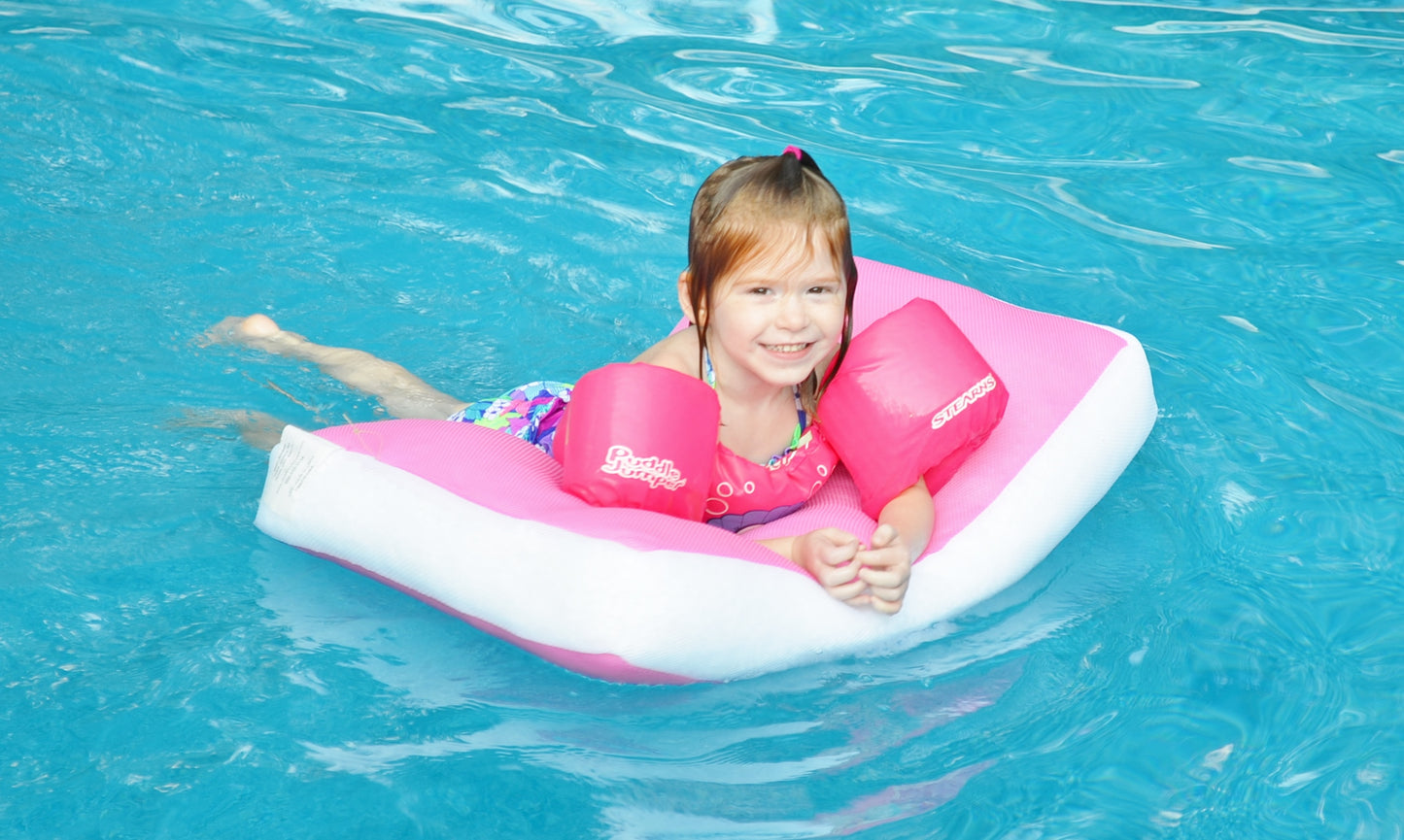 Main Access - Mini Aqua Cloud Swimming Pool Floating Raft For Adults - Bubble Pink