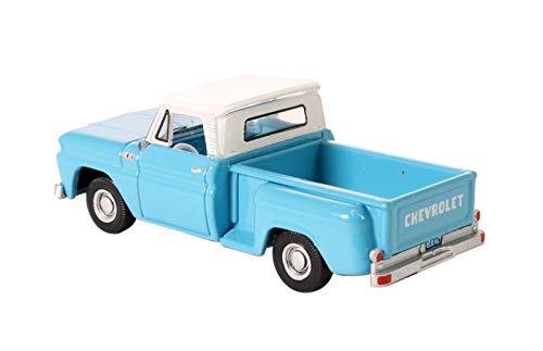 Oxford Diecast 87CP65001 1965 Chevrolet Stepside Pick Up light blue/white 1:87 HO Scale