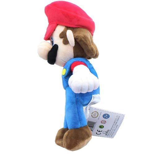 Little Buddy Super Mario All Star Collection 1414 Mario Stuffed Plush, Multicolored,9.5''