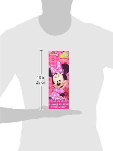 MINNIE Mouse Bowtique 24 Piece Puzzle - Assorted Styles, Plastic, Model 64075