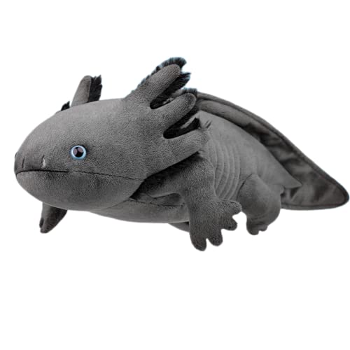 Frankiezhou Giant Axolotl Plush- Grey,31.5' Lifelike Axolotl Stuffed Animal, Soft Plush Stuffed Animalplush Animals, Axolotl Plush, Gifts For Boys Girls