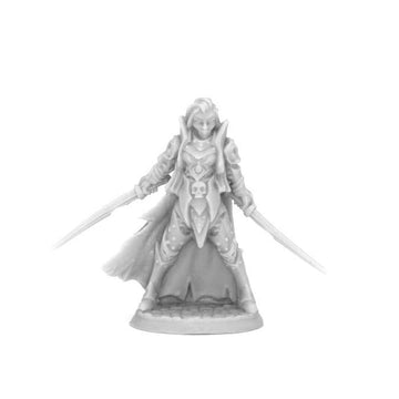 Reaper Miniatures REM44074 Bones Dark Elf advanced Miniatures Black