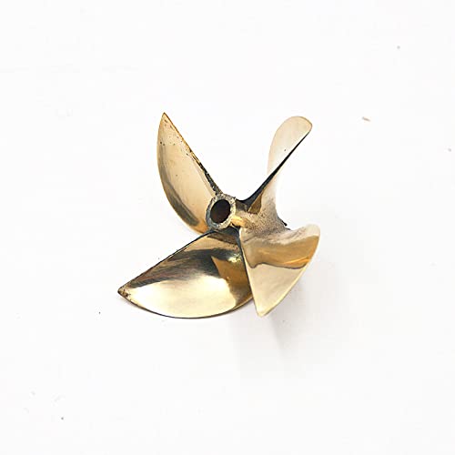 NC 4 Leaves Dia 67mm P1.7 RC Boat Aluminum Alloy Propeller with 1/4'' Shaft