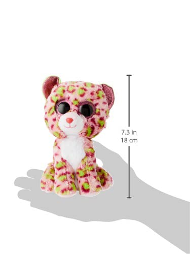 Ty 2005076 Lainey Leopard - Beanie Boos Stuffed Animal, Multicoloured, 15Cm