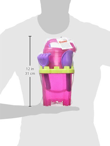 Siva Toys 225167 Siva ''Sandeimerset Castle Glitter 7 Pcs. '', Multi Colour