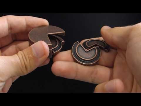 Bepuzzled |Cake Hanayama Metal Brainteaser Puzzle Mensa Rated Level 4, For Ages 12 And Up